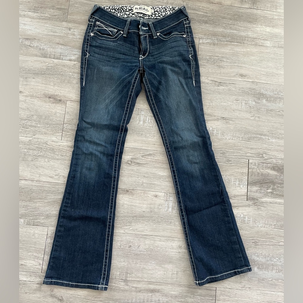 Ariat Real dark wash bootcut jeans